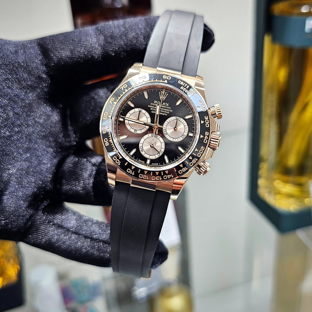Relógio Daytona Black 40mm + Caixa