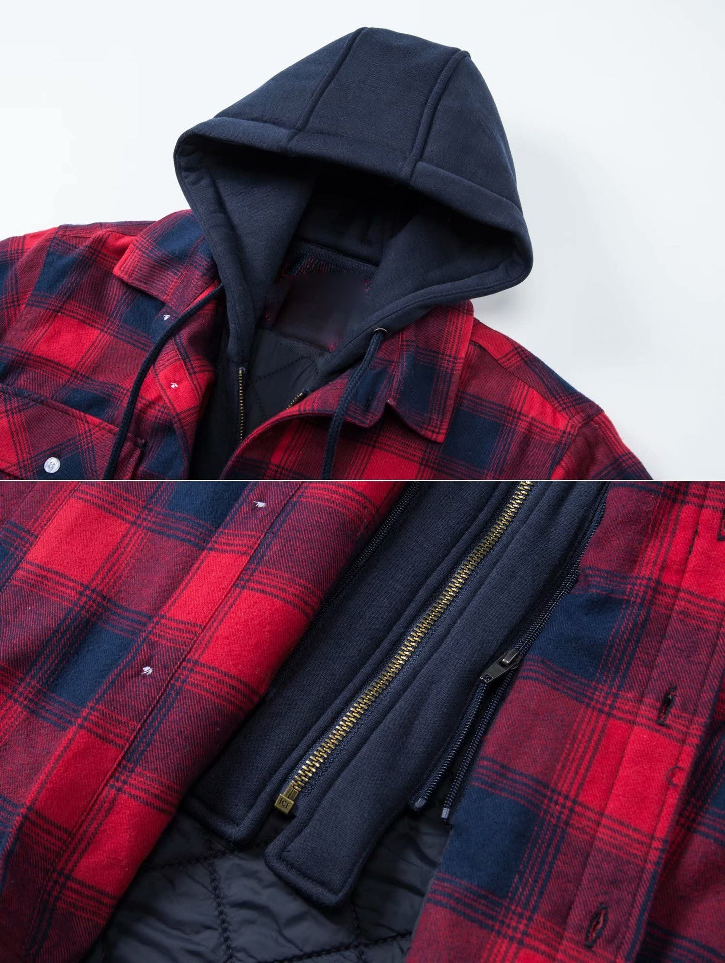 Jaqueta Plaid Cashmere