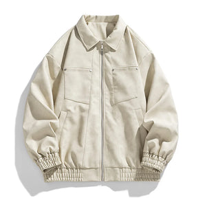 Jaqueta Classic Bomber Leather