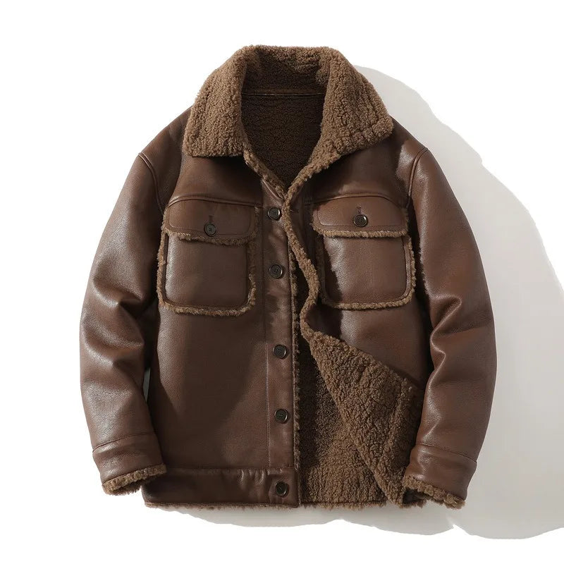 Jaqueta Suede Leather