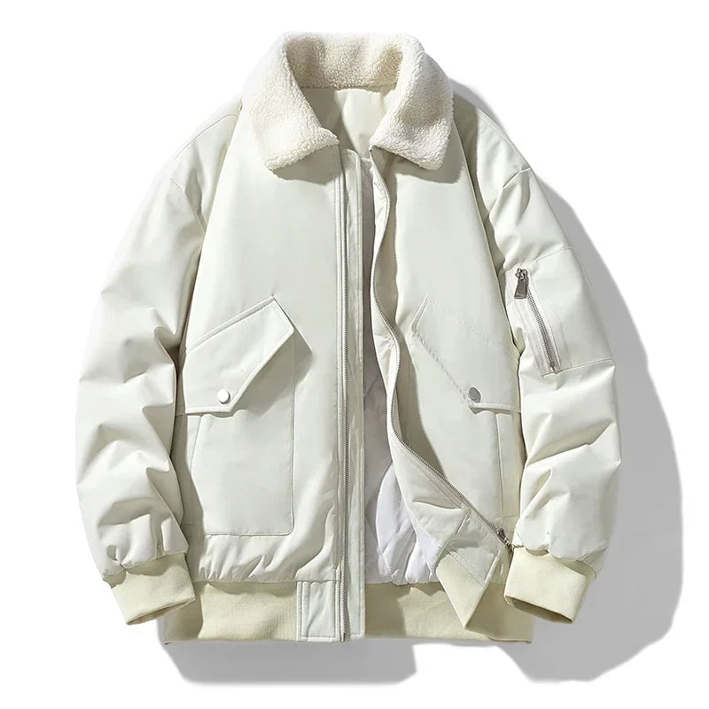 Jaqueta Denis Fur Collar