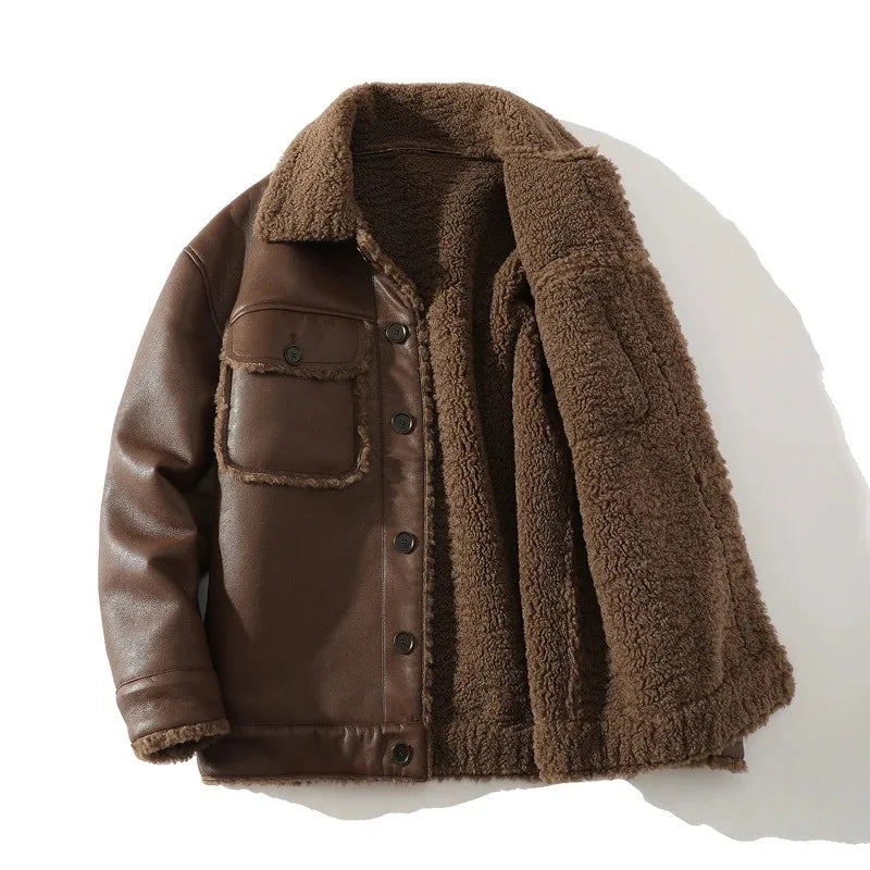 Jaqueta Suede Leather