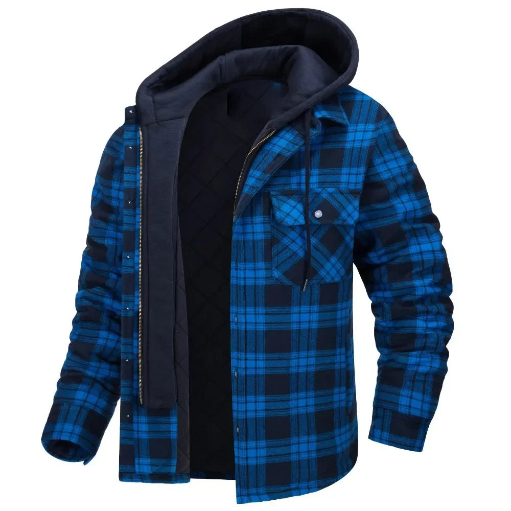 Jaqueta Plaid Cashmere