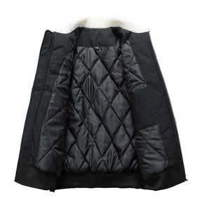 Jaqueta Denis Fur Collar