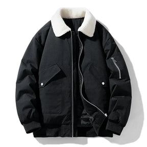 Jaqueta Denis Fur Collar