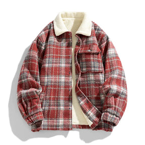 Jaqueta Classic Plaid Cashmere