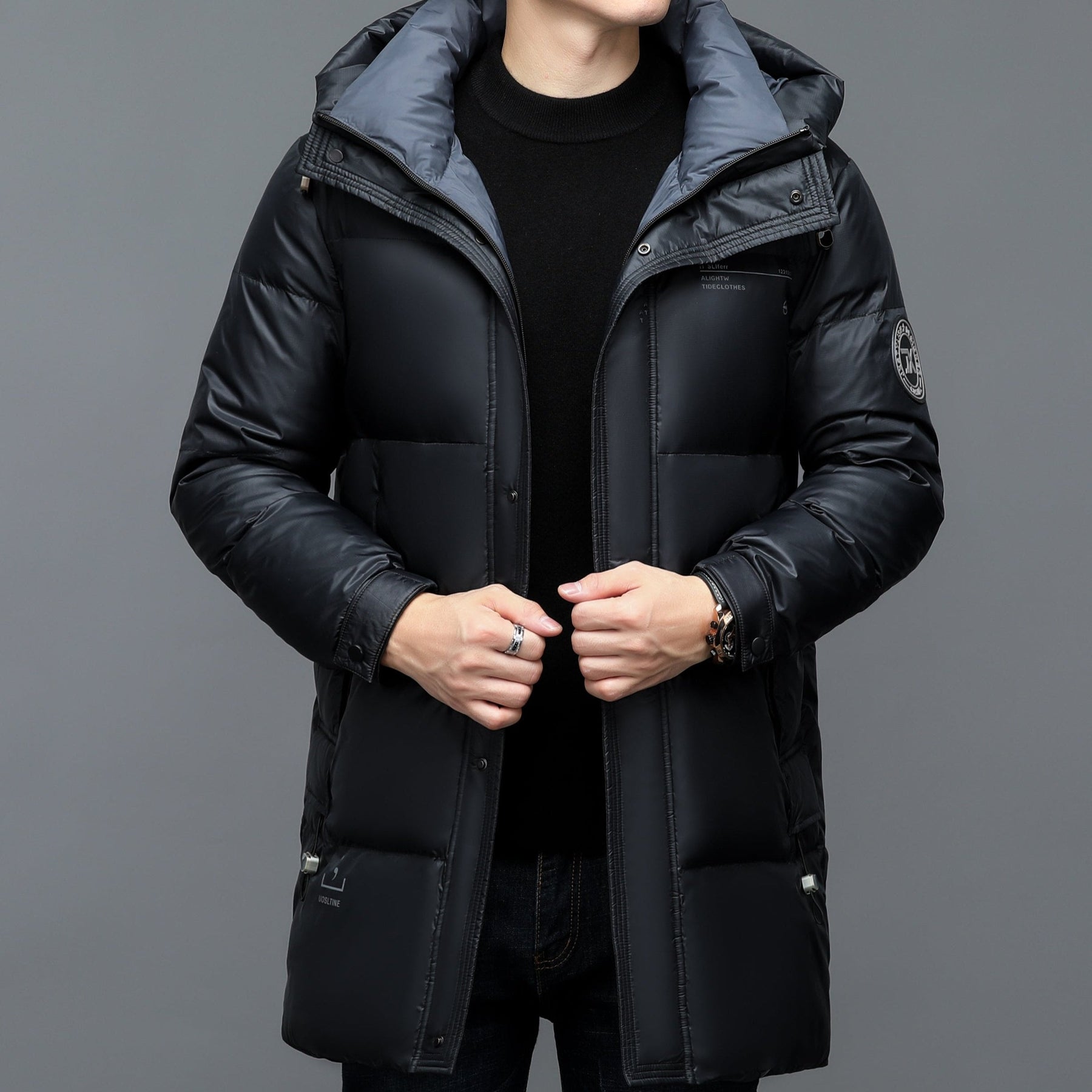 Casaco Longo Arctic Noir Parka