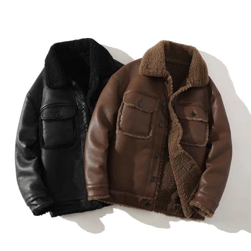 Jaqueta Suede Leather