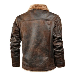 Jaqueta Masculina de Couro Bellvian