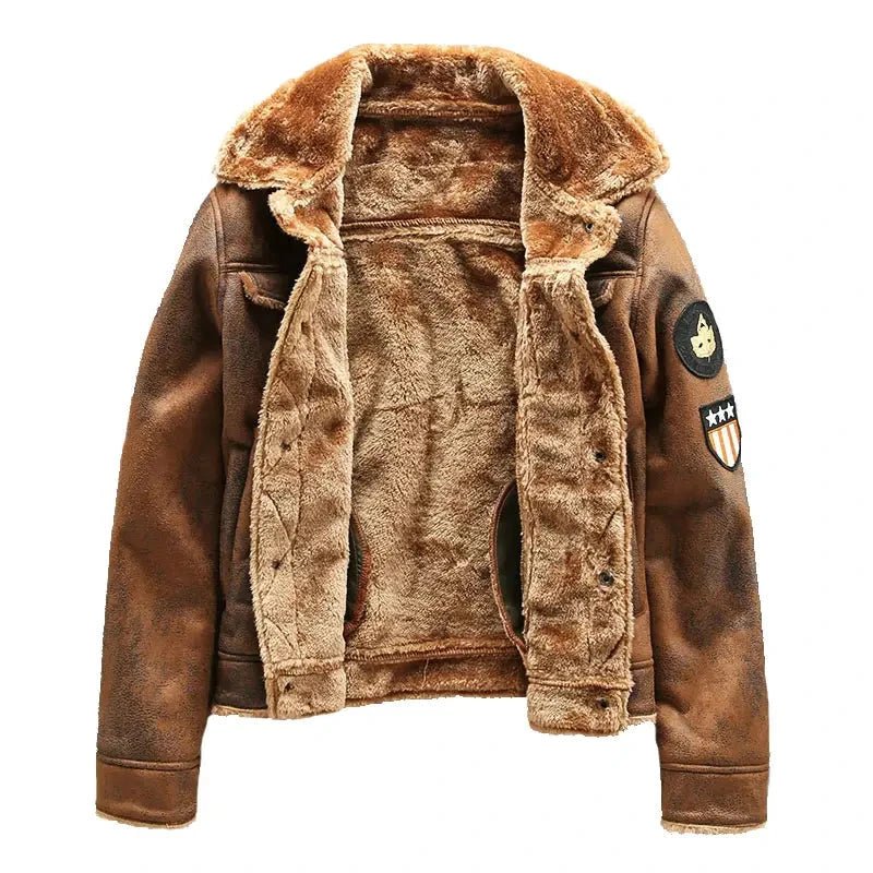 Jaqueta Masculina de Couro Bellvian
