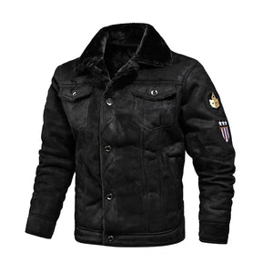 Jaqueta Masculina de Couro Bellvian