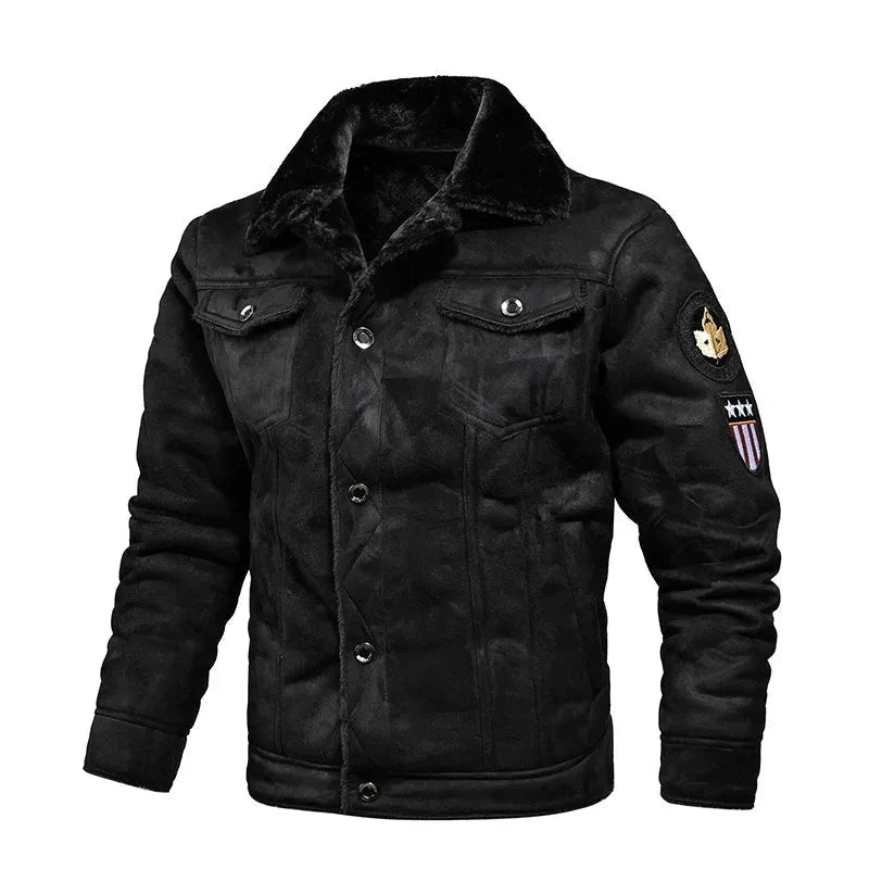 Jaqueta Masculina de Couro Bellvian